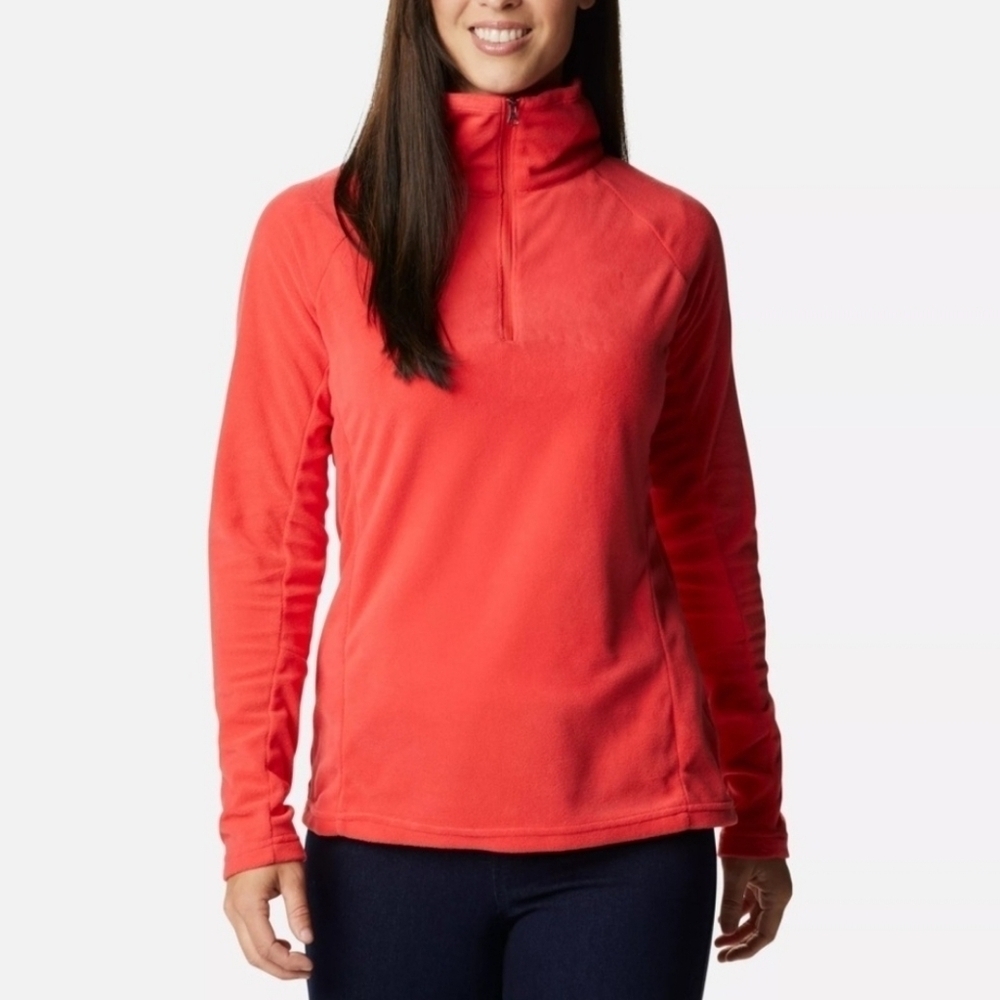 Columbia Glacial IV 3/4 Zip Fleece Pullover Size S Outdoor Outerwear Cozy Cabin